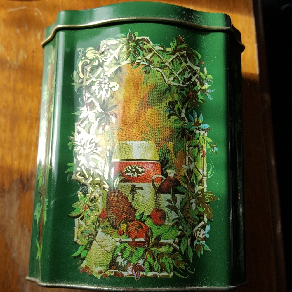 English made tin